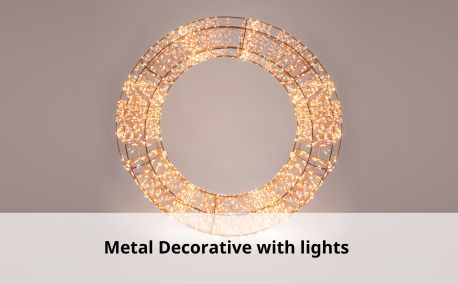 xmas_EN_Metal Decorative with lights